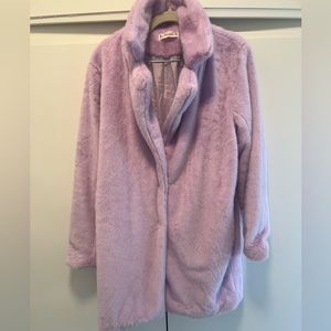 EGGIE faux fur coat